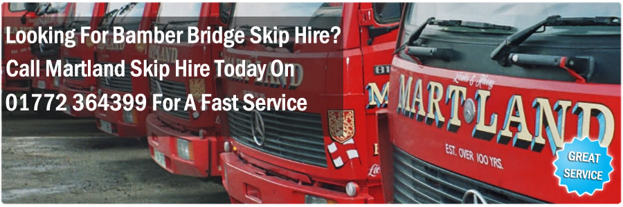 Hire a Skip in Bamber Bridge